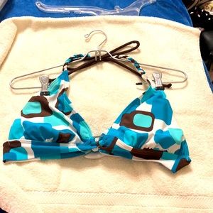 Ocean Dream Swim Suit Bikini Top Sz 14